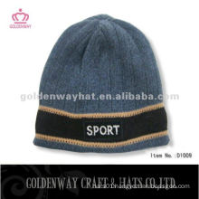Mens winter knitted promotion hat